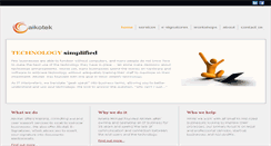 Desktop Screenshot of aikotekusa.com